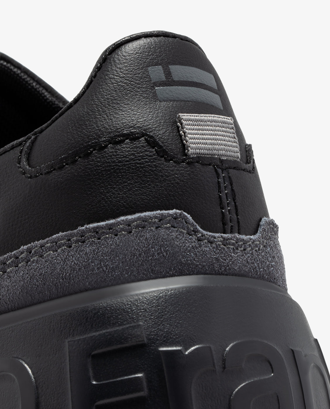 Zapatillas deportivas de mujer con plataforma Court full - D.Franklin - Negro Negro-4