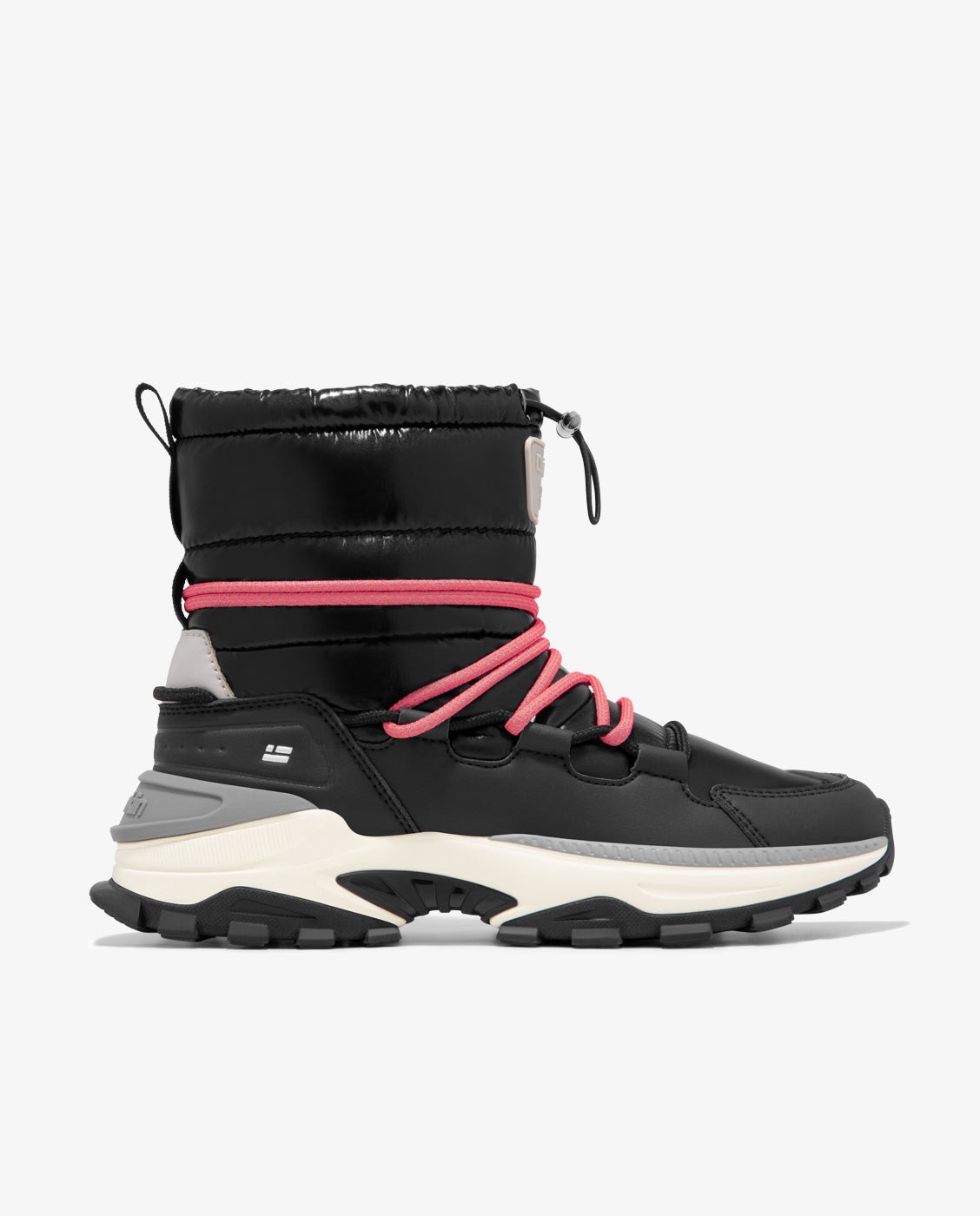 D.Franklin - Botas de mujer estilo track con acabado acolchado.