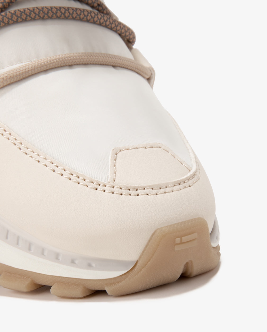 Botas de mujer estilo track con acabado acolchado - D.Franklin - Beige Beige-4