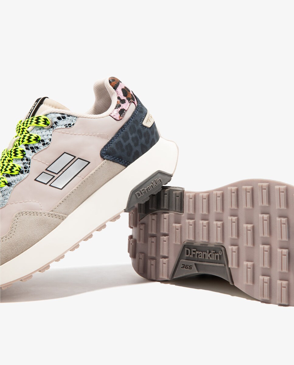 Zapatillas deportivas de mujer estética urbana Active flag · D