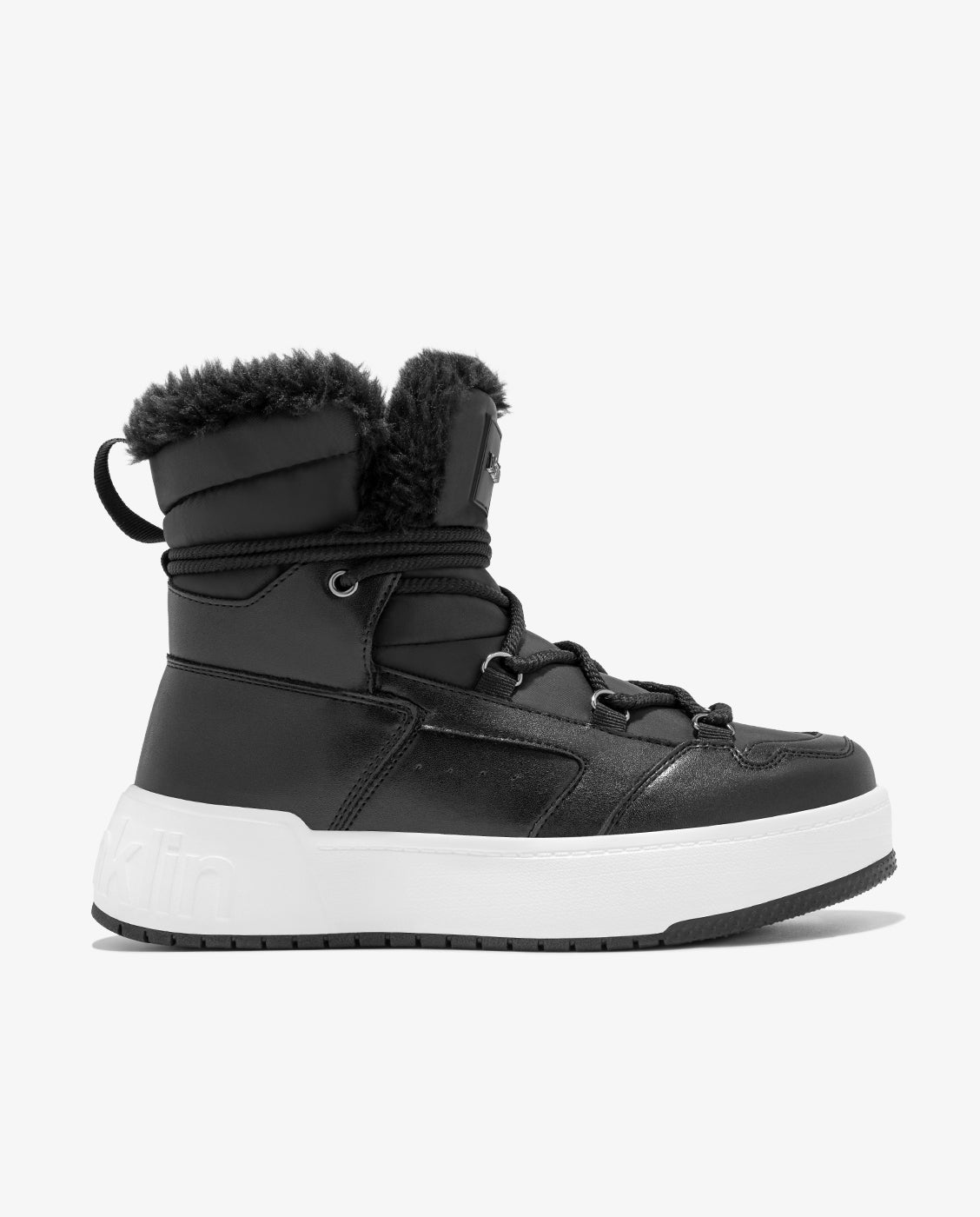 D.Franklin - Botas de mujer con forro interior de pelo y acabado acolchado court bomb V2.