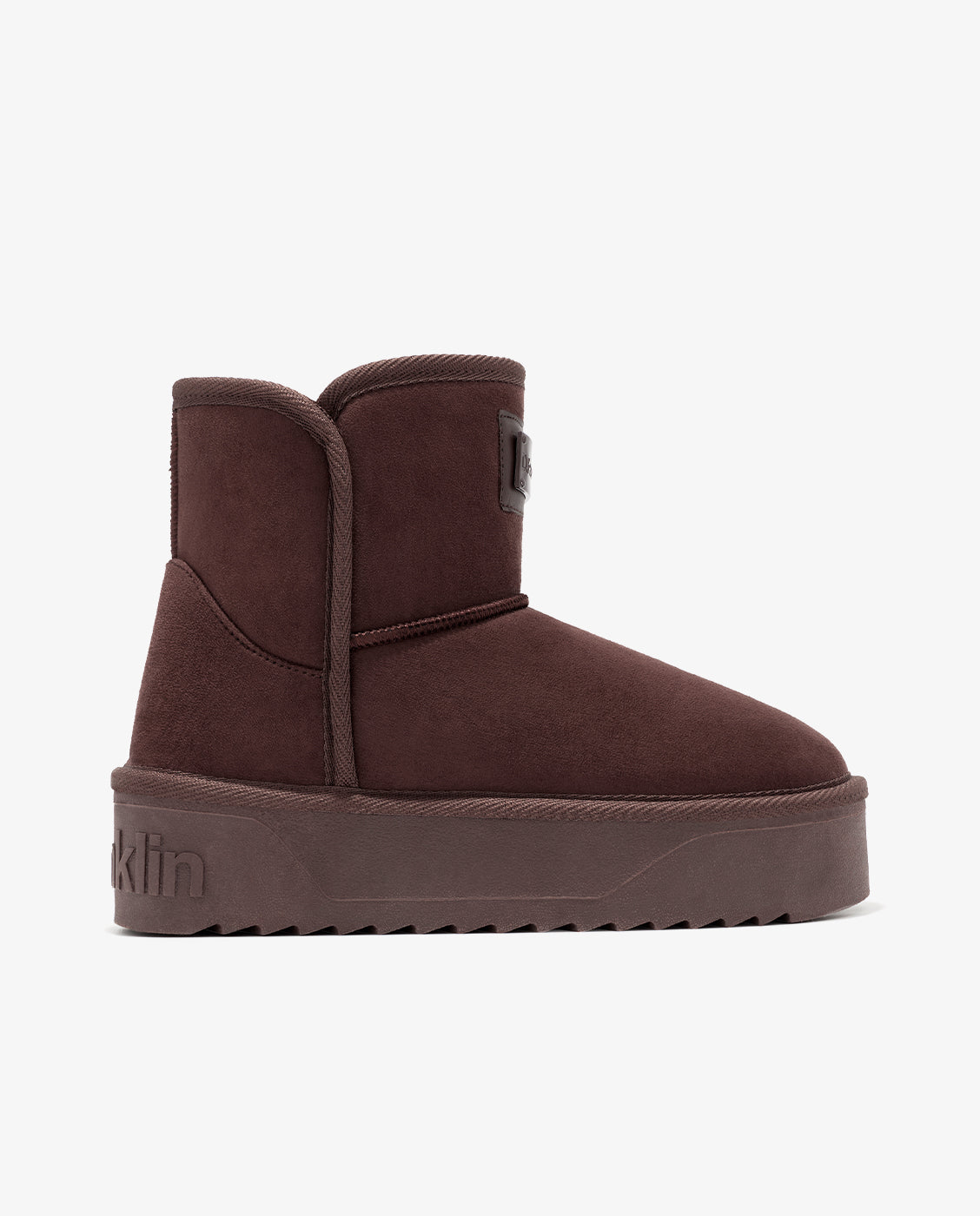 Imagen 1 de Botas de pelo de mujer estilo australianas de microfibra nordic v.2 basic low - D.Franklin - Natural Natural