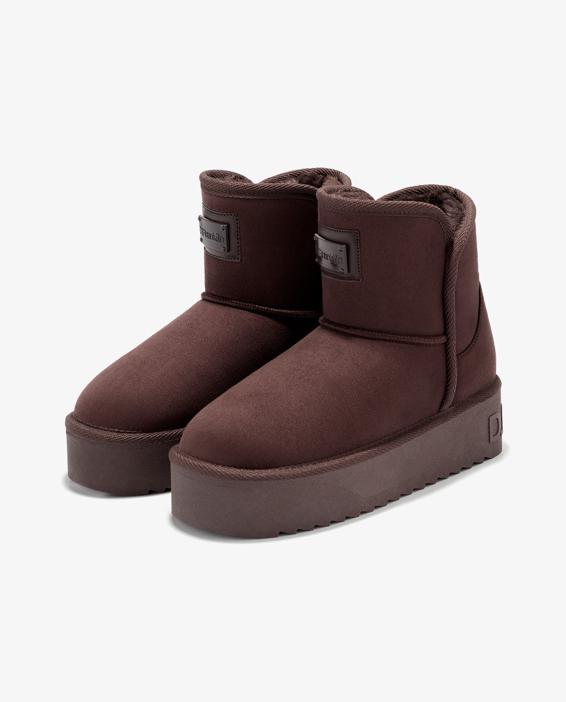 Imagen 5 de Botas de pelo de mujer estilo australianas de microfibra nordic v.2 basic low - D.Franklin - Natural Natural