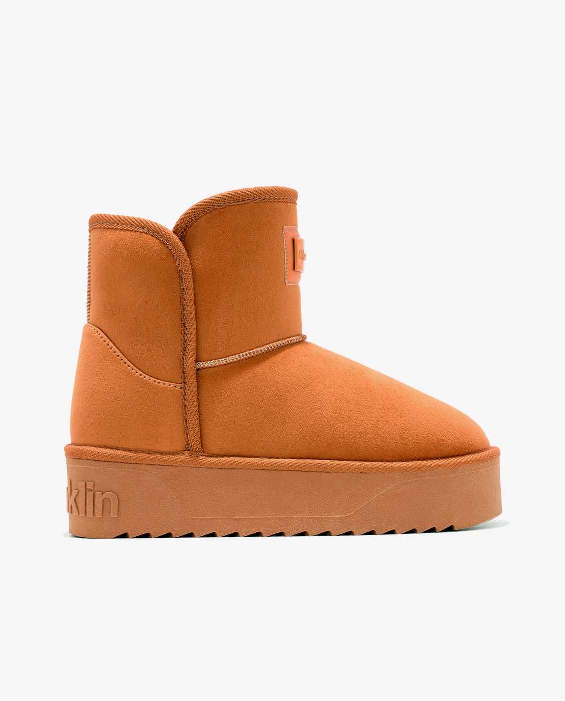 Botas básicas de mujer de corte bajo estilo australianas con tejido repelente nordic v2 low - D.Franklin - Naranja fuerte Naranja fuerte-1