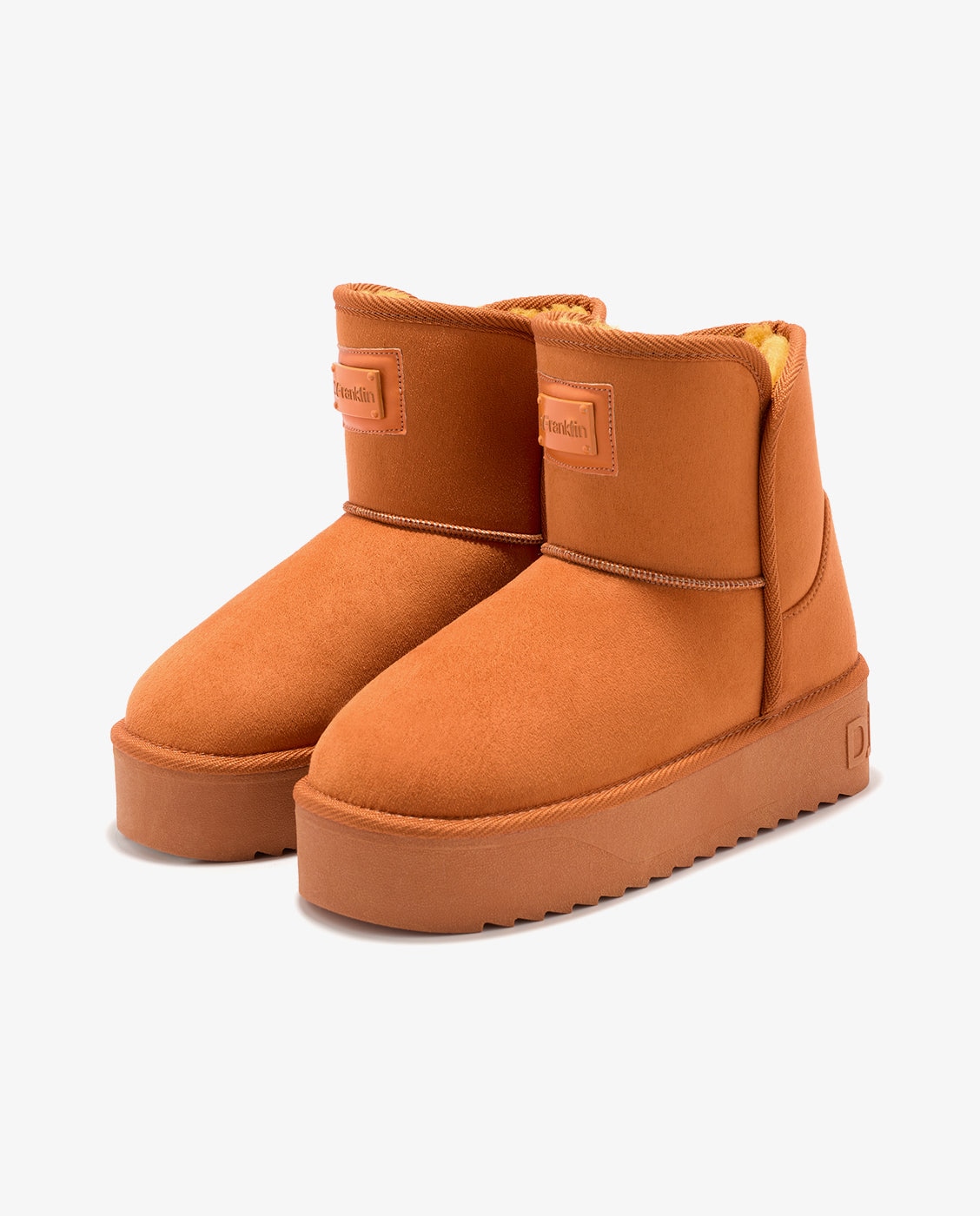 Botas básicas de mujer de corte bajo estilo australianas con tejido repelente nordic v2 low - D.Franklin - Naranja fuerte Naranja fuerte-2