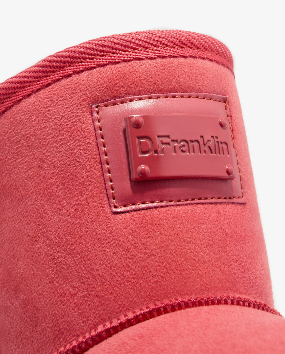 Botas básicas de mujer de corte bajo estilo australianas con tejido repelente nordic v2 low - D.Franklin - Rosa Rosa-4