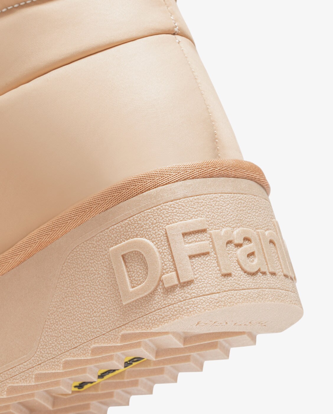 Botín de mujer acabado acolchado con piso de doble altura Nordic v.2 low - D.Franklin - Beige Beige-4