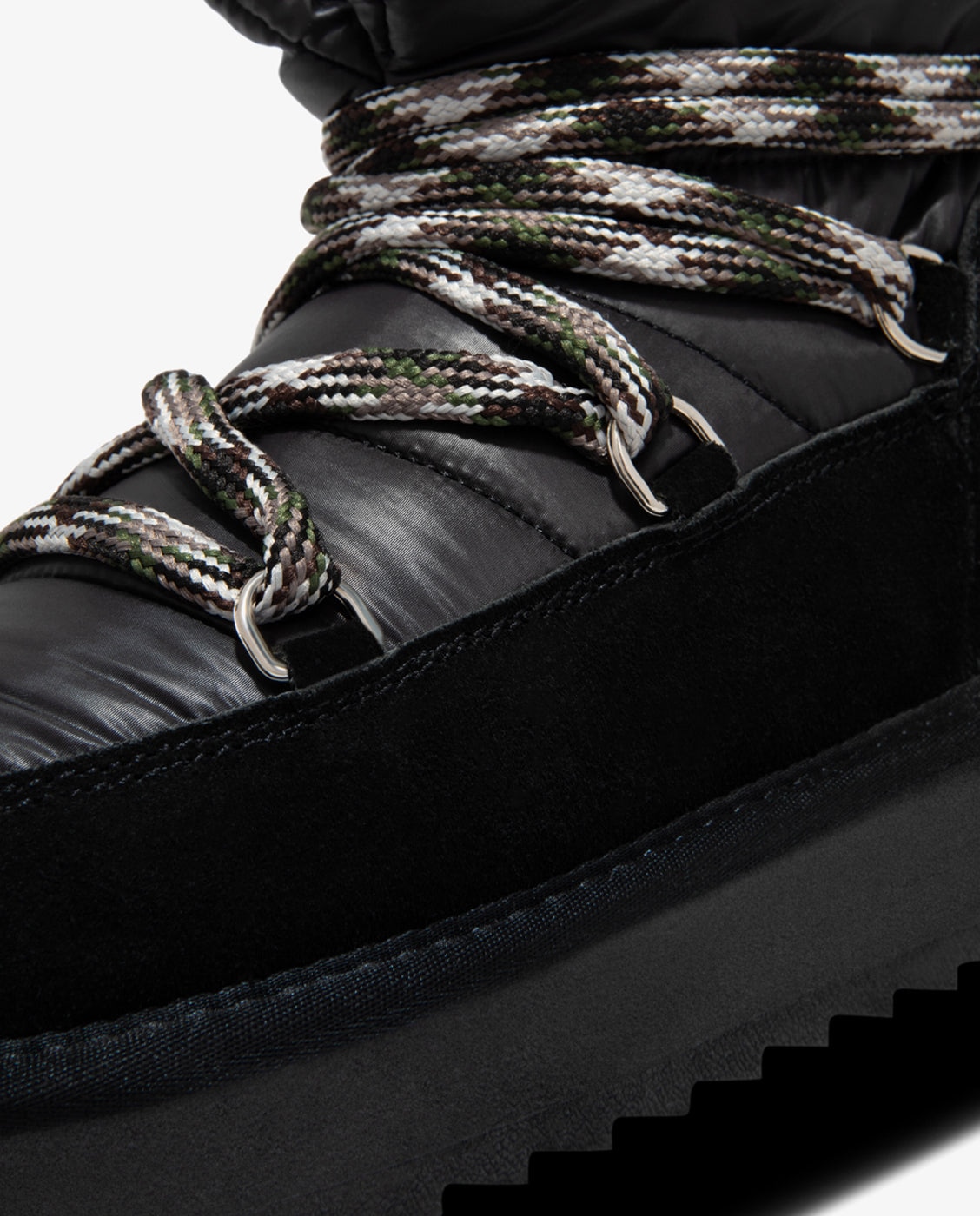 Botas de mujer estilo australianas acabado acolchado Nordic nova low bomb - D.Franklin - Negro Negro-4