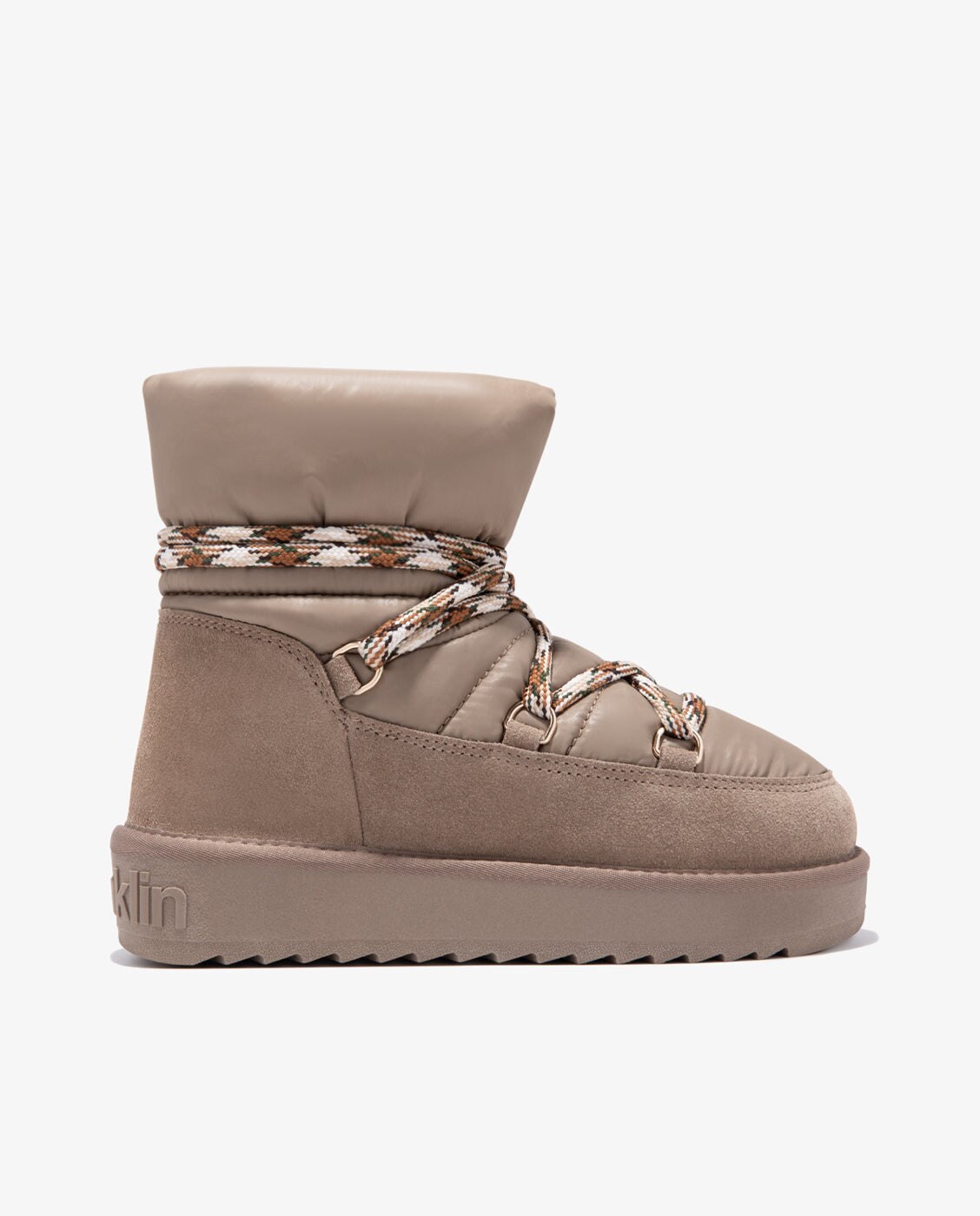 D.Franklin - Botas de mujer estilo australianas acabado acolchado Nordic nova low bomb.