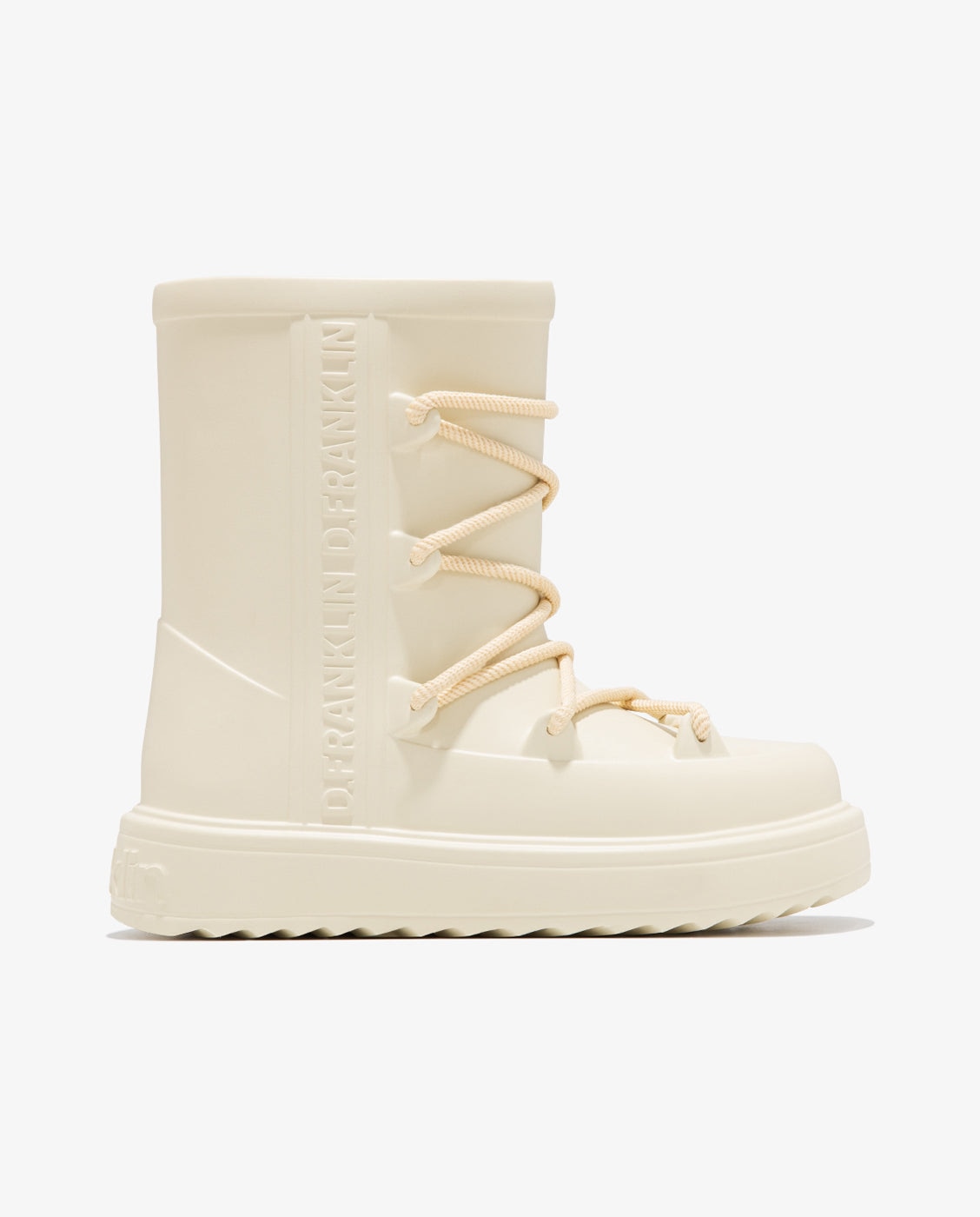 Botas de agua de mujer material impermeable Nevis - D.Franklin - Beige Beige-1