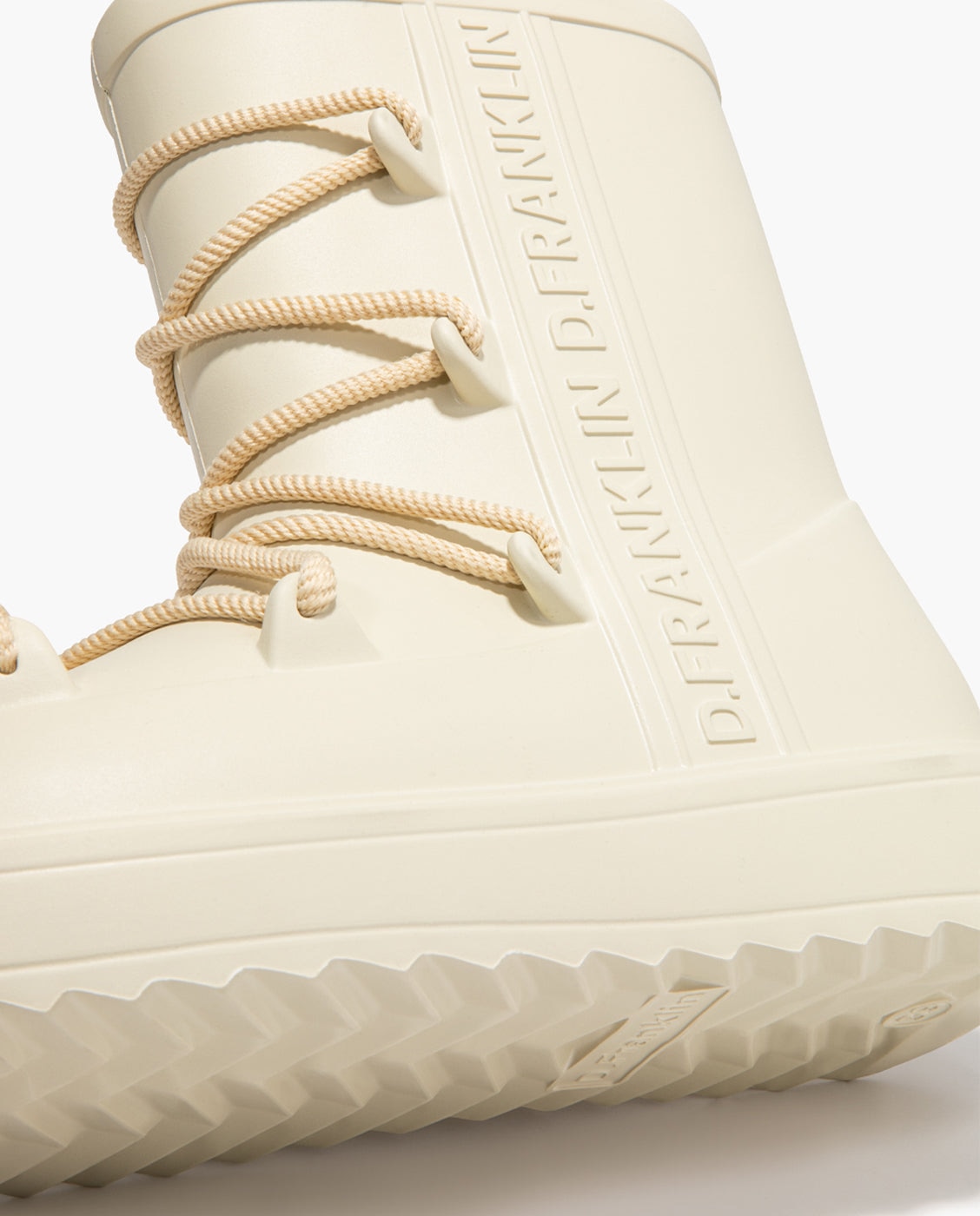 Botas de agua de mujer material impermeable Nevis - D.Franklin - Beige Beige-3