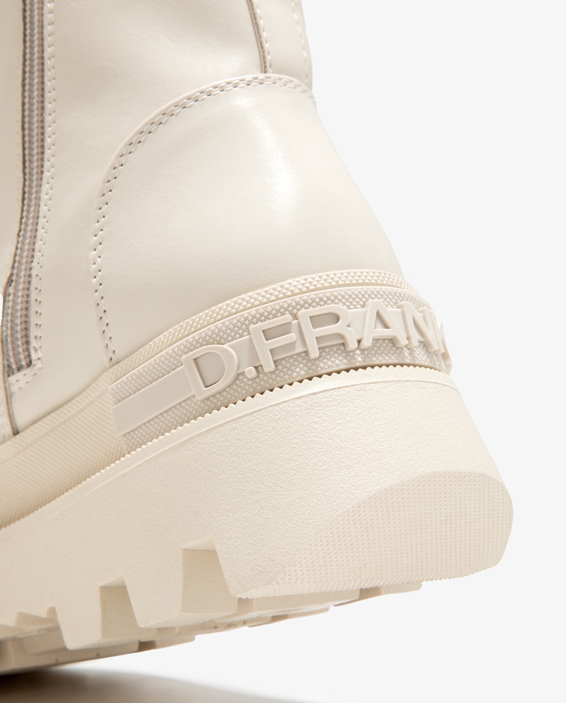 Botas de mujer corte medio All track full - D.Franklin - Beige Beige-4