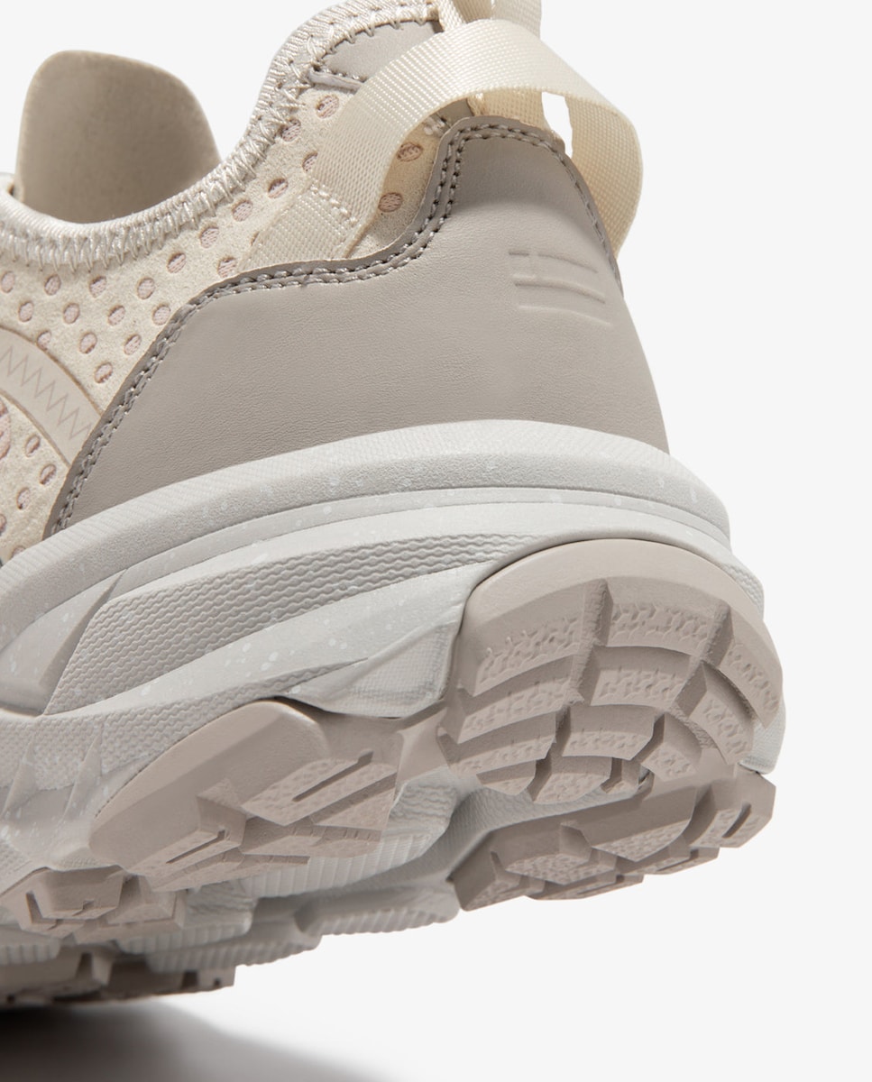 Zapatillas deportivas de mujer estilo trail peak Beige-2