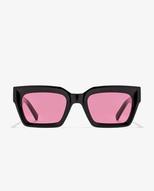 Imagen 0 de Gafas de sol unisex D.Franklin montura cuadrada y acabado transparente lentes rosas Tokyo