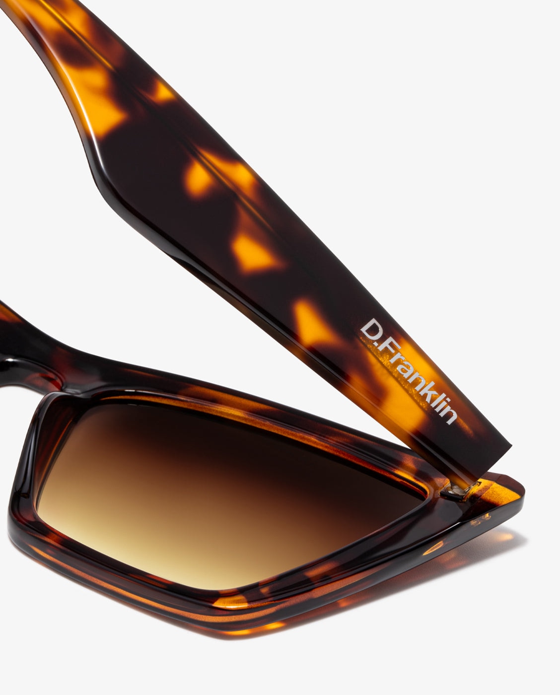Gafas de sol unisex D.Franklin Monaco - Marrón Marrón-4