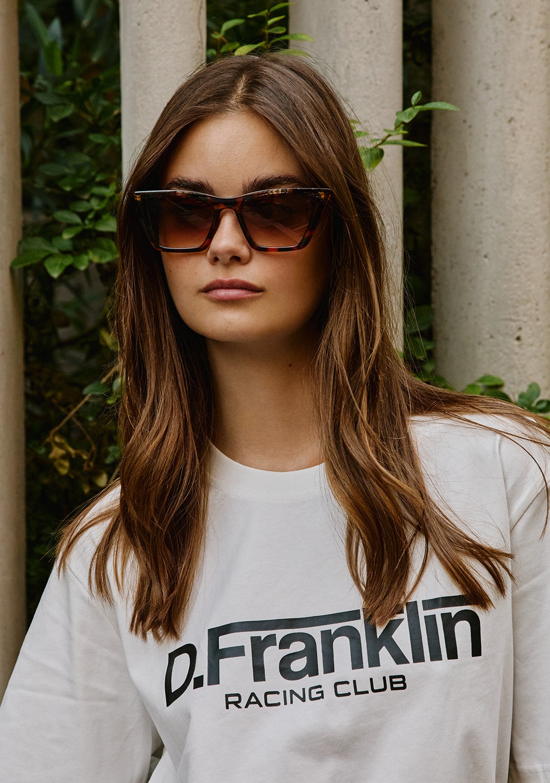 Imagen 3 de Gafas de sol de mujer con forma de ojo de gato monaco - D.Franklin - Marrón Marrón