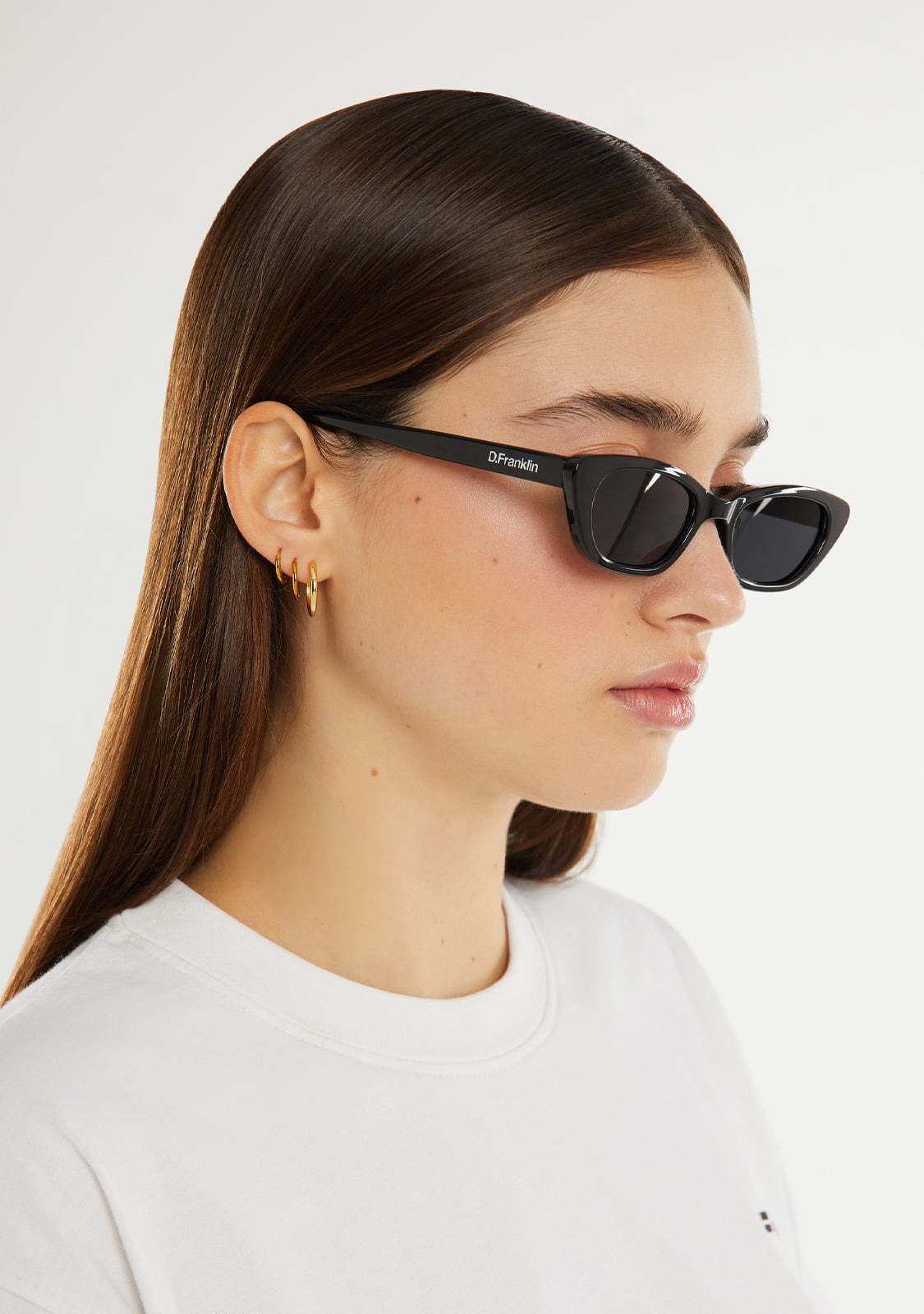 Imagen 2 de Gafas de sol de mujer con forma de ojo de gato soho - D.Franklin - Negro Negro