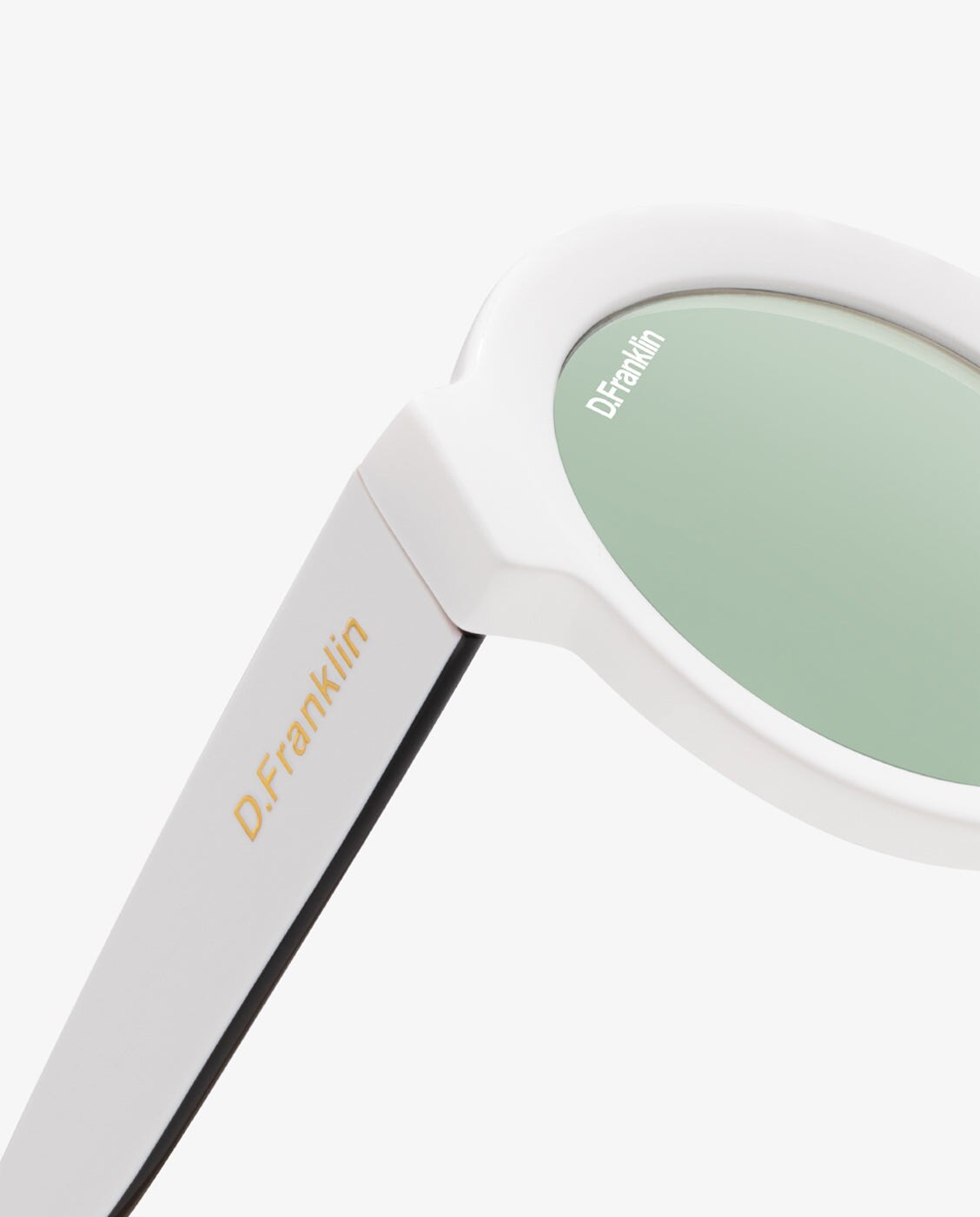 Imagen 2 de Gafas de sol unisex con forma redonda 913 - D.Franklin - Marrón oscuro Verde