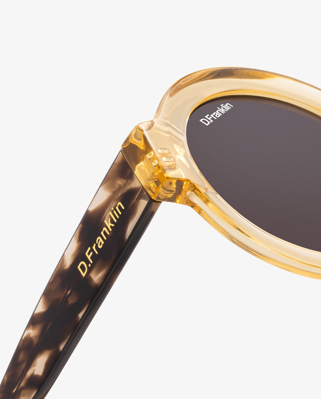 Imagen 2 de Gafas de sol unisex con forma redonda 913 - D.Franklin - Ámbar Ámbar