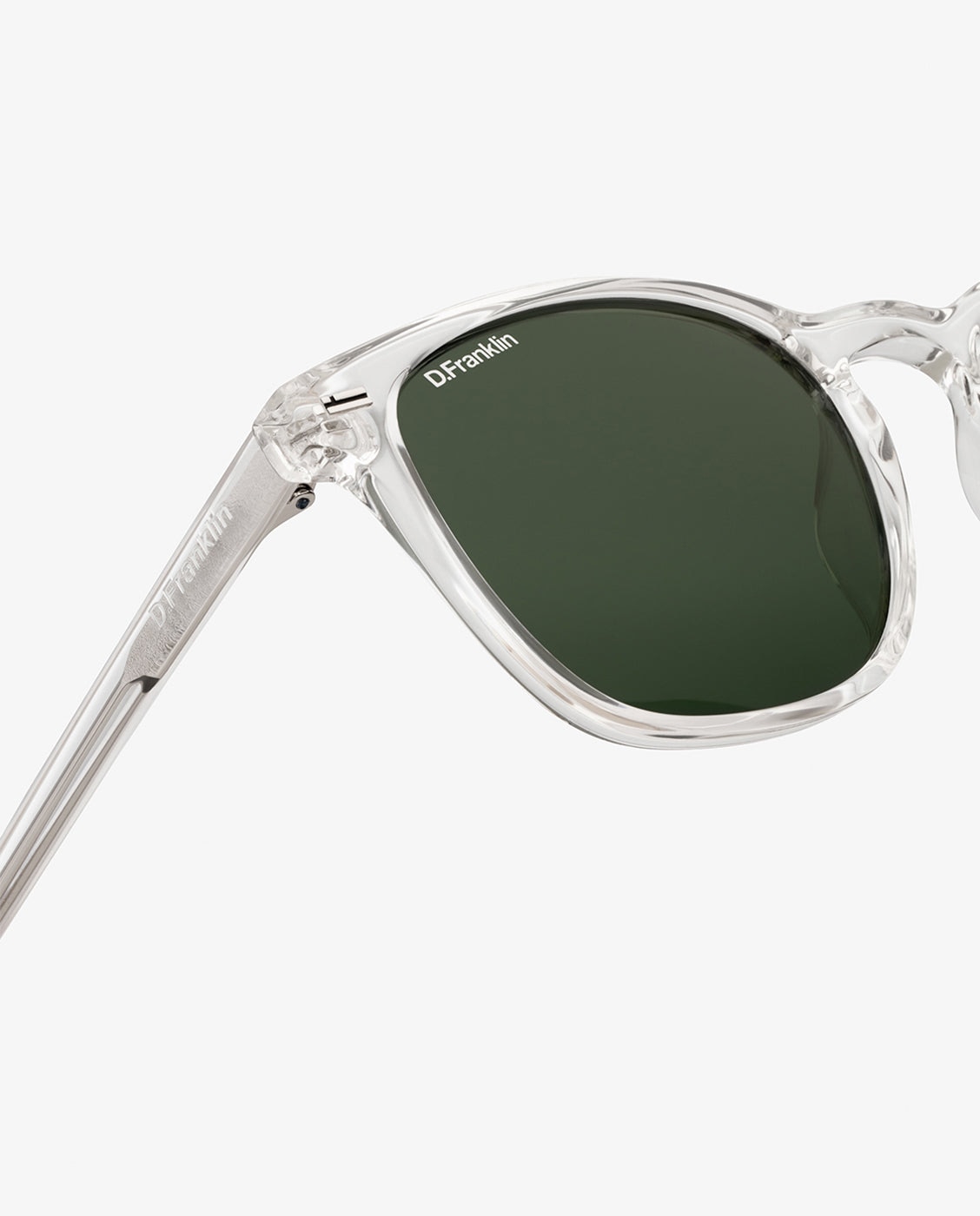 Gafas de sol unisex con forma cuadrada ultra light sq high - D.Franklin - Blanco Blanco-2