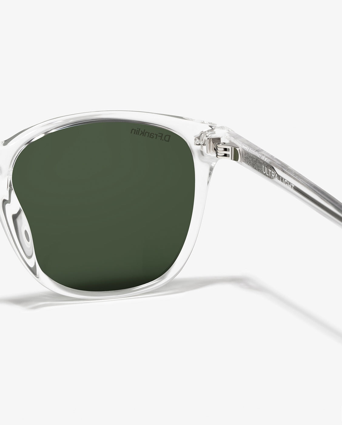 Gafas de sol unisex con forma cuadrada ultra light sq high - D.Franklin - Blanco Blanco-4