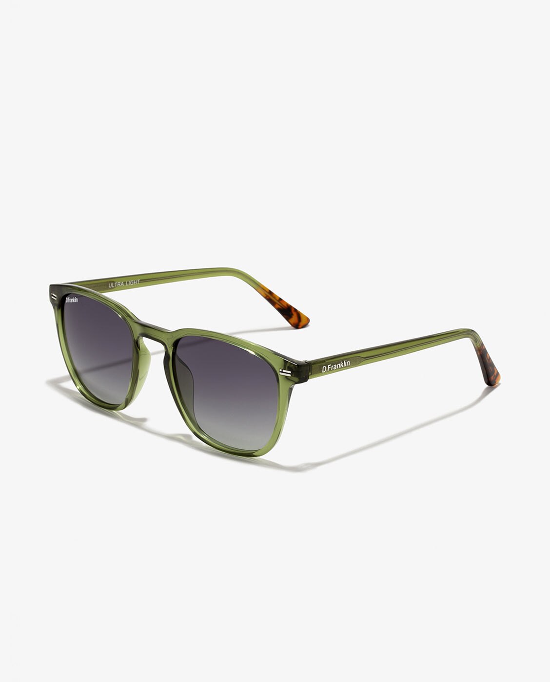 Gafas de sol unisex con forma cuadrada ultra light sq high - D.Franklin - Verde Verde-3