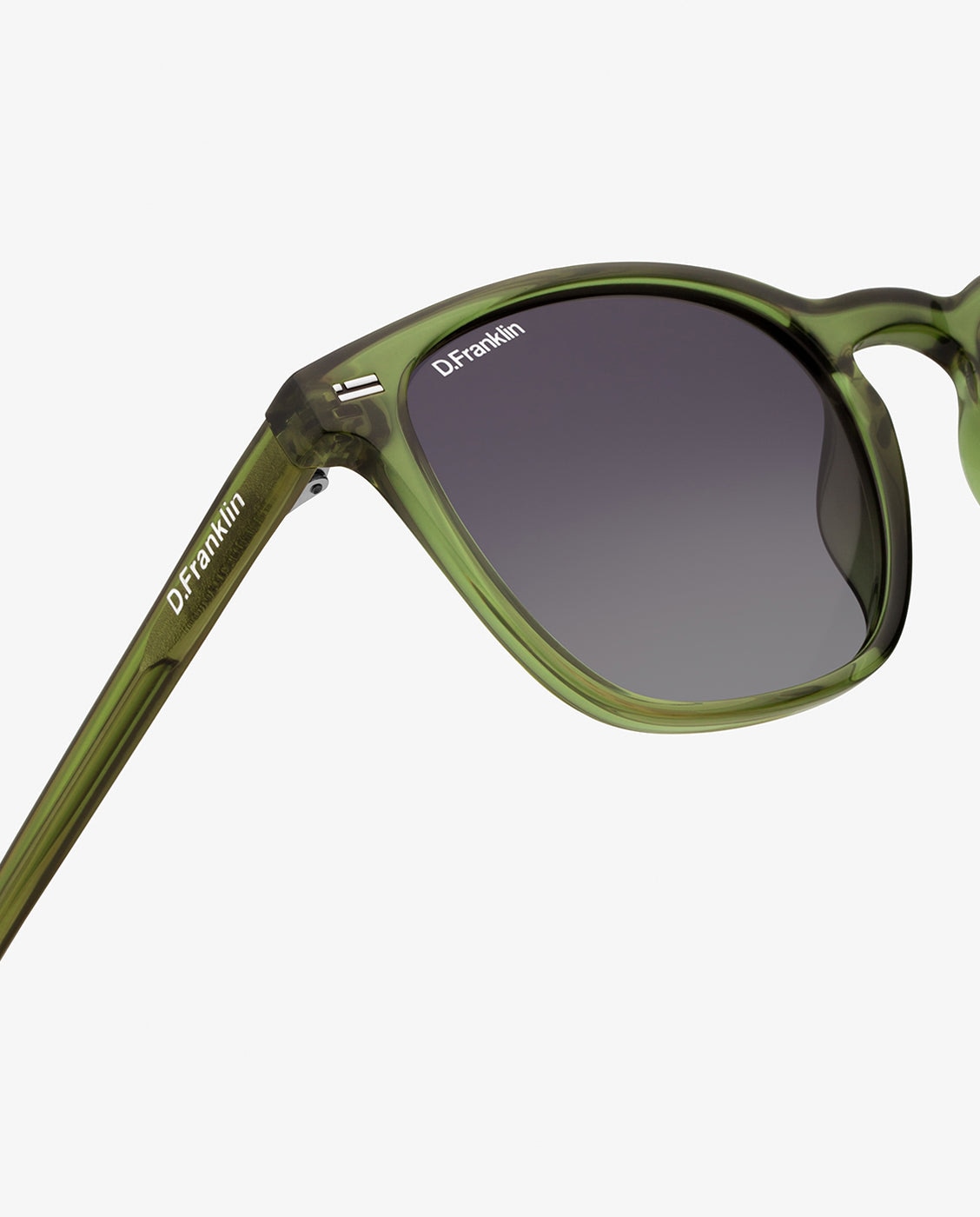 Gafas de sol unisex con forma cuadrada ultra light sq high - D.Franklin - Verde Verde-2