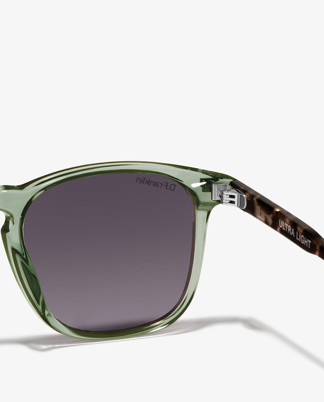 Gafas de sol unisex con forma cuadrada ultra light sq med - D.Franklin - Verde Verde-4