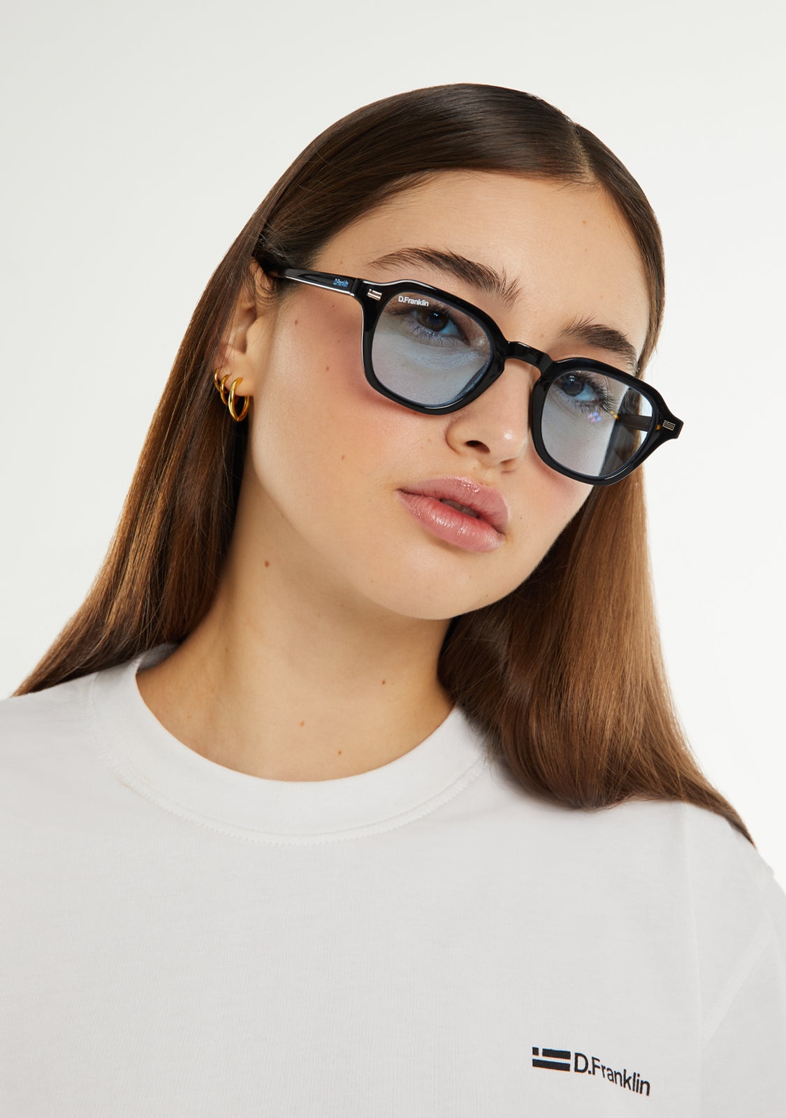 Imagen 2 de Gafas de sol unisex con forma geométrica ultra - D.Franklin - Azul Azul