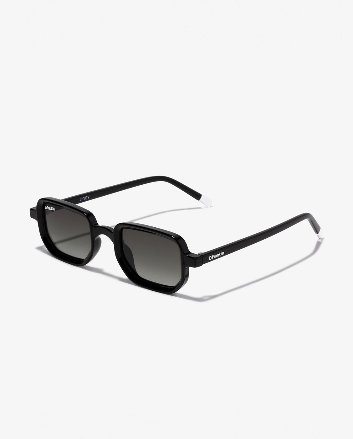 Gafas de sol unisex con forma rectangular jiggy - D.Franklin - Negro Negro-2