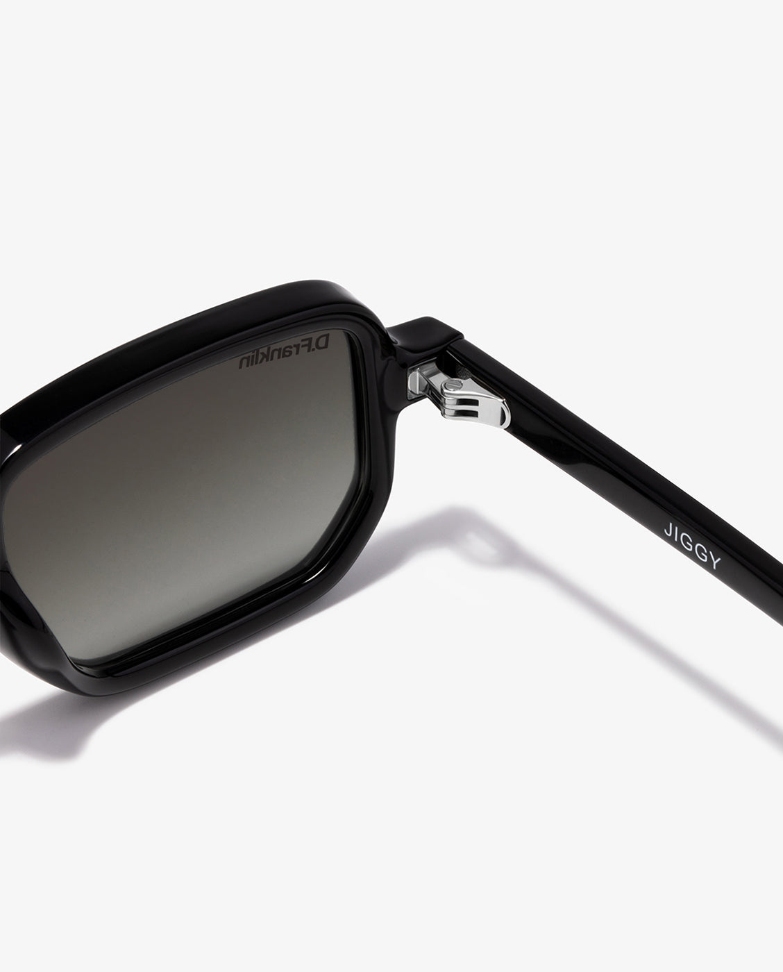 Gafas de sol unisex con forma rectangular jiggy - D.Franklin - Negro Negro-3