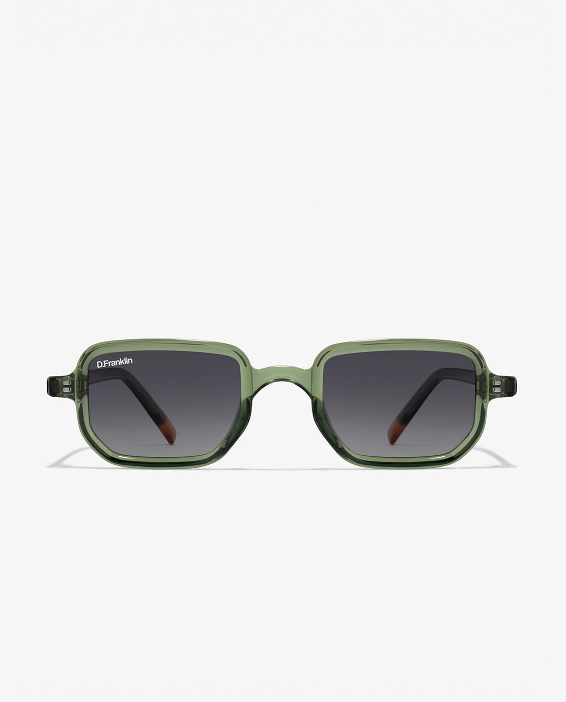 Gafas de sol unisex con forma rectangular jiggy - D.Franklin - Verde Verde-1