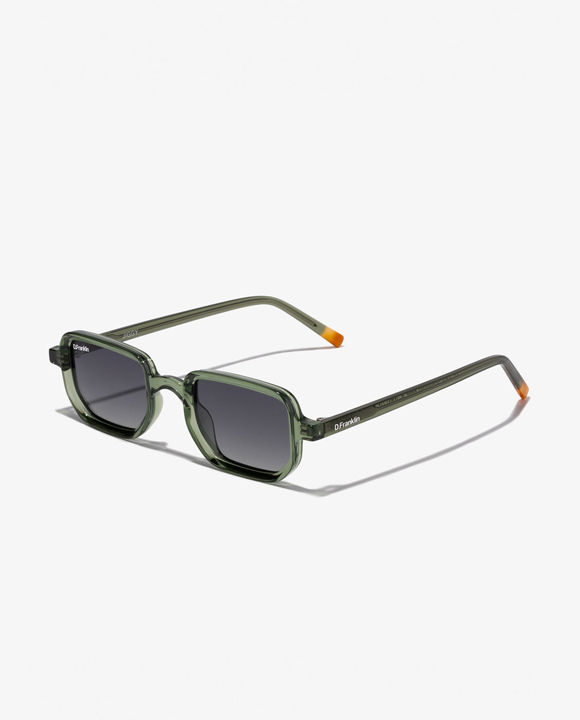 Gafas de sol unisex con forma rectangular jiggy - D.Franklin - Verde Verde-2