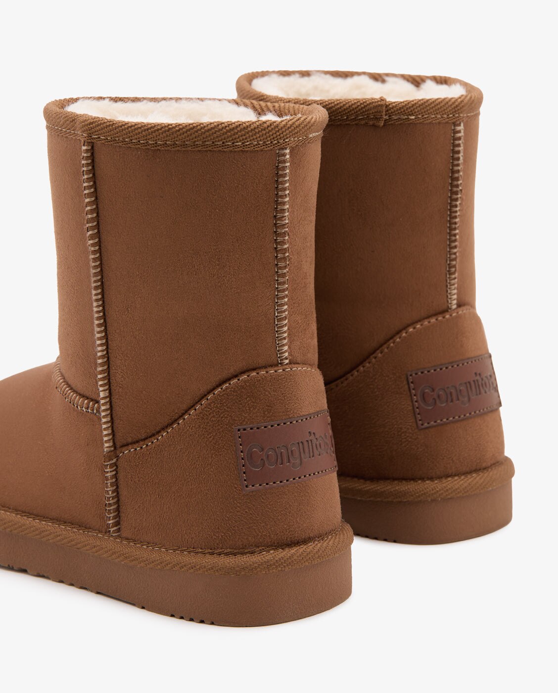 Botas de niños estilo australianas con forro interior y tecnología hidrófuga - Conguitos - Camel Camel-3