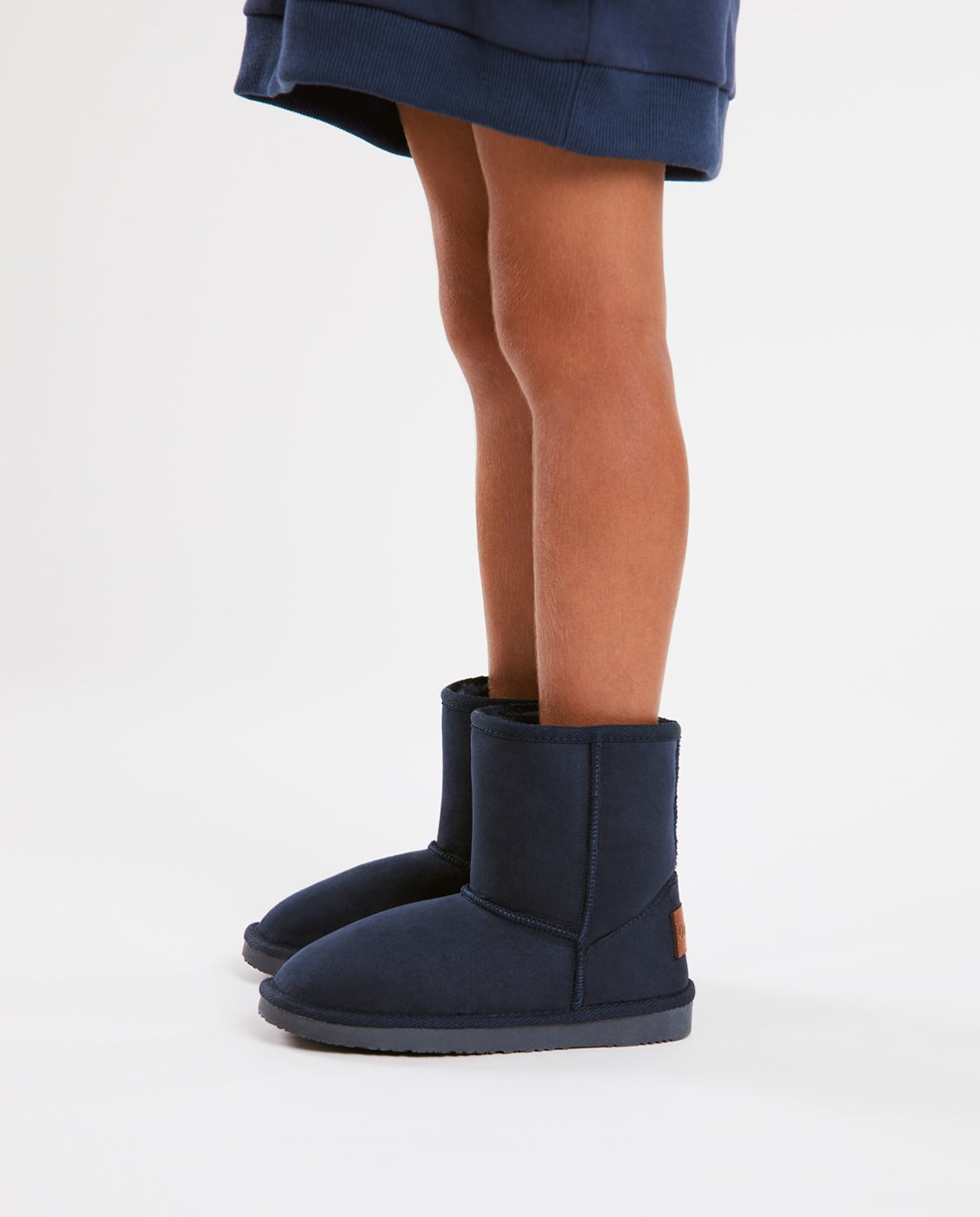 Botas de niños estilo australianas con forro interior y tecnología hidrófuga - Conguitos - Azul marino Azul marino-4