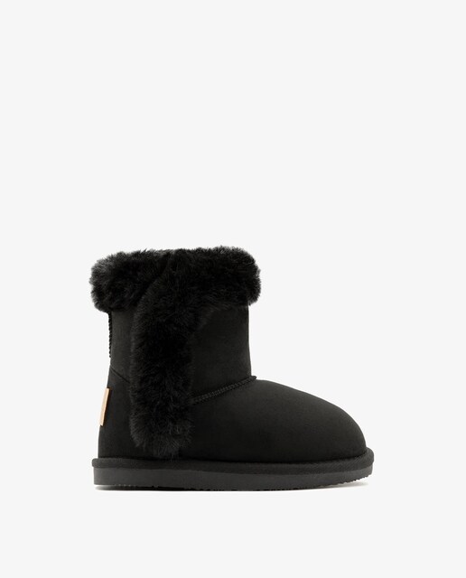 Imagen 0 de Botas de niña estilo australianas con tejido exterior de microfibra