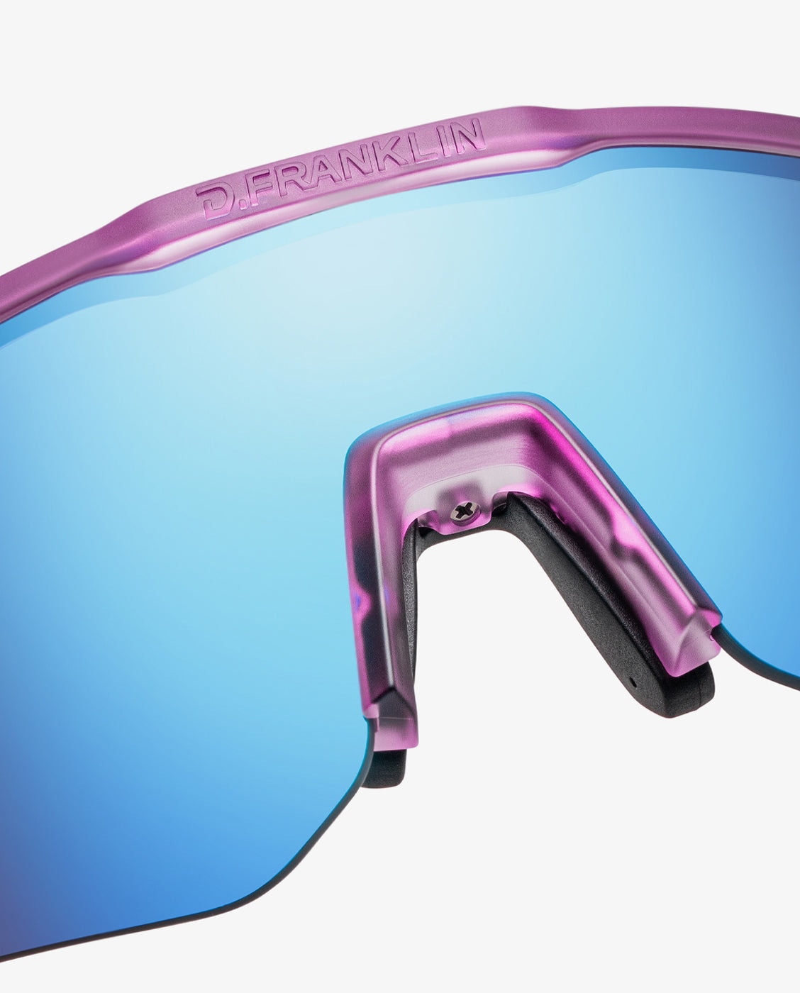Gafas de sol unisex con forma envolvente hurricane fifty - D.Franklin - Azul Azul-3