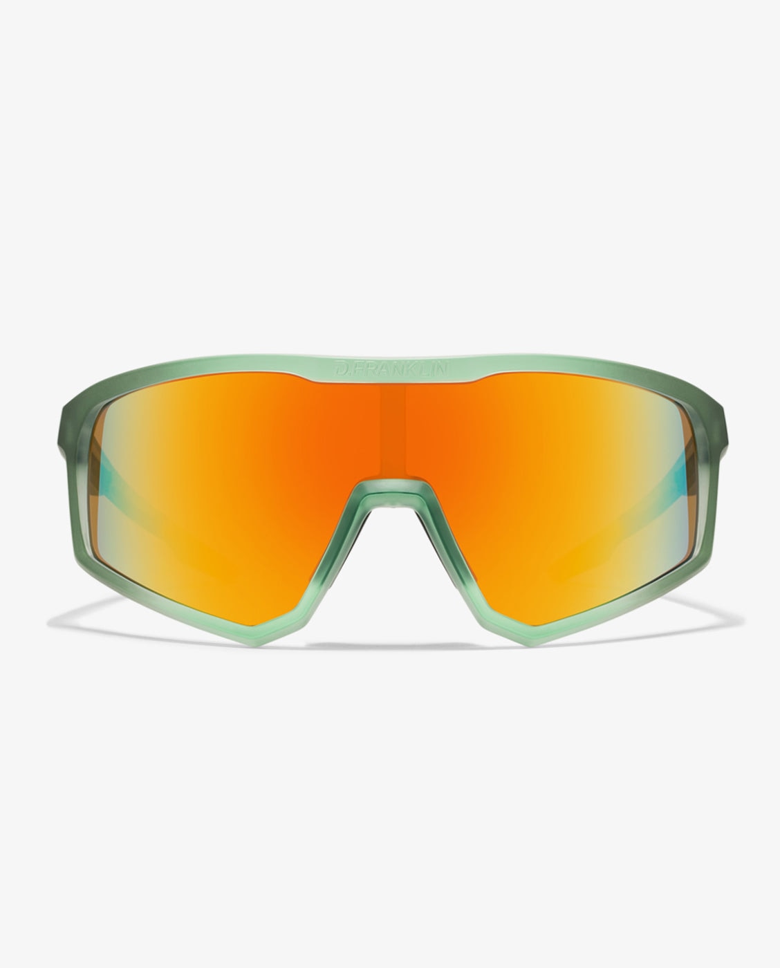 Gafas de sol unisex con forma envolvente hurricane - D.Franklin - Verde Verde-1
