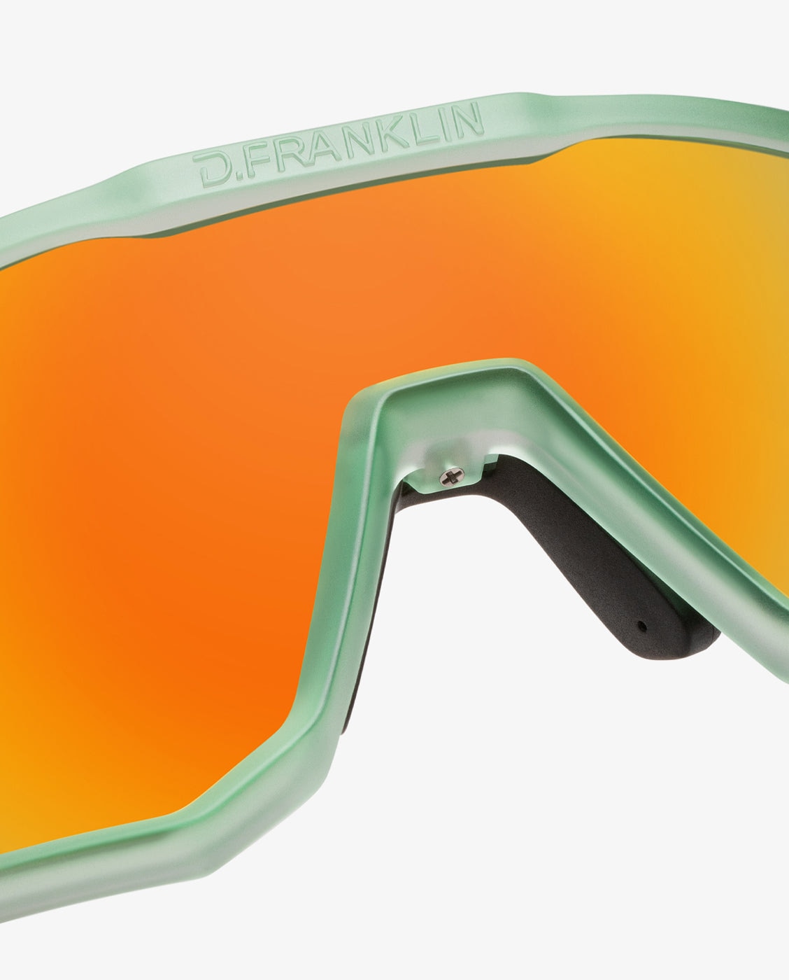 Gafas de sol unisex con forma envolvente hurricane - D.Franklin - Verde Verde-2