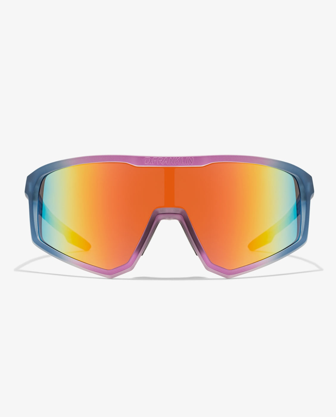 Gafas de sol unisex con forma envolvente hurricane - D.Franklin - Naranja Naranja-1