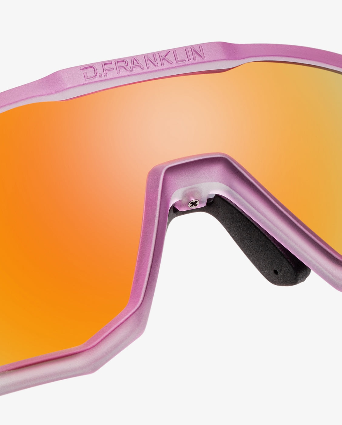 Gafas de sol unisex con forma envolvente hurricane - D.Franklin - Naranja Naranja-2