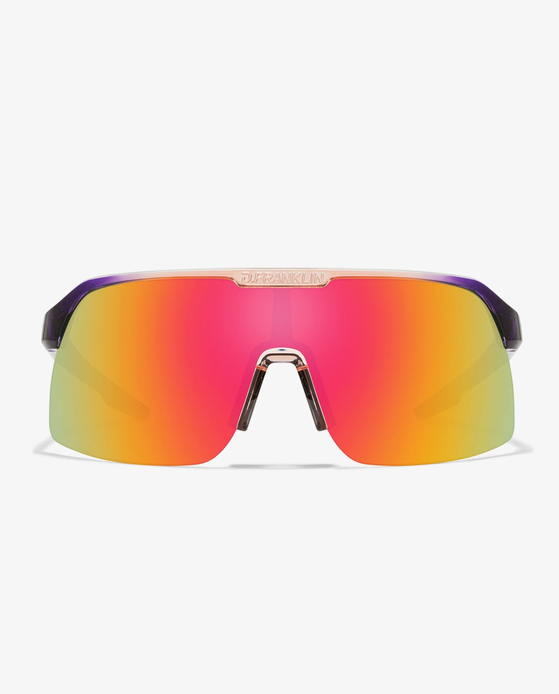 Gafas de sol unisex con forma envolvente wind fifty - D.Franklin - Rosa Rosa-1