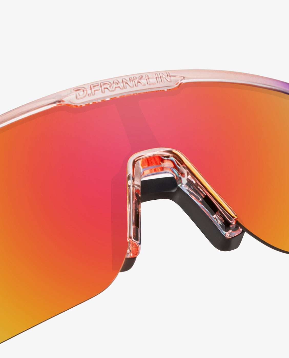 Gafas de sol unisex con forma envolvente wind fifty - D.Franklin - Rosa Rosa-2