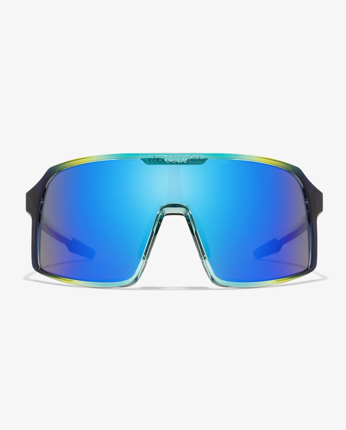 Gafas de sol unisex con forma envolvente wind - D.Franklin - Azul Azul-1