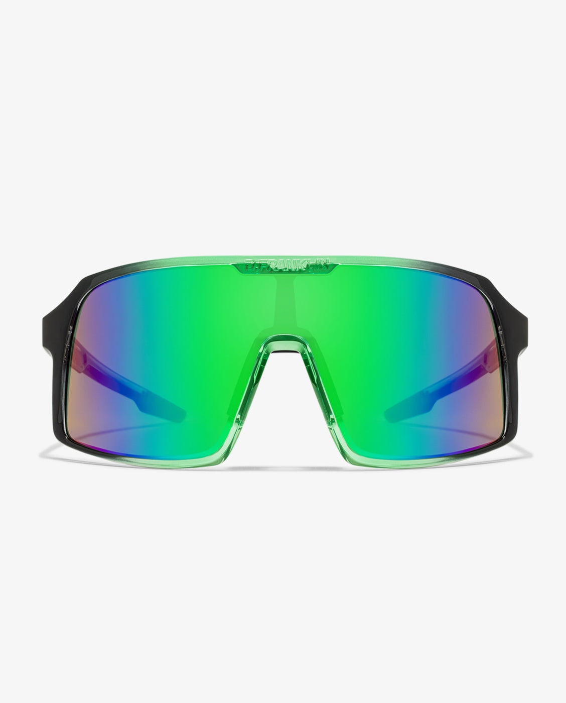 Gafas de sol unisex con forma envolvente wind - D.Franklin - Verde Verde-1