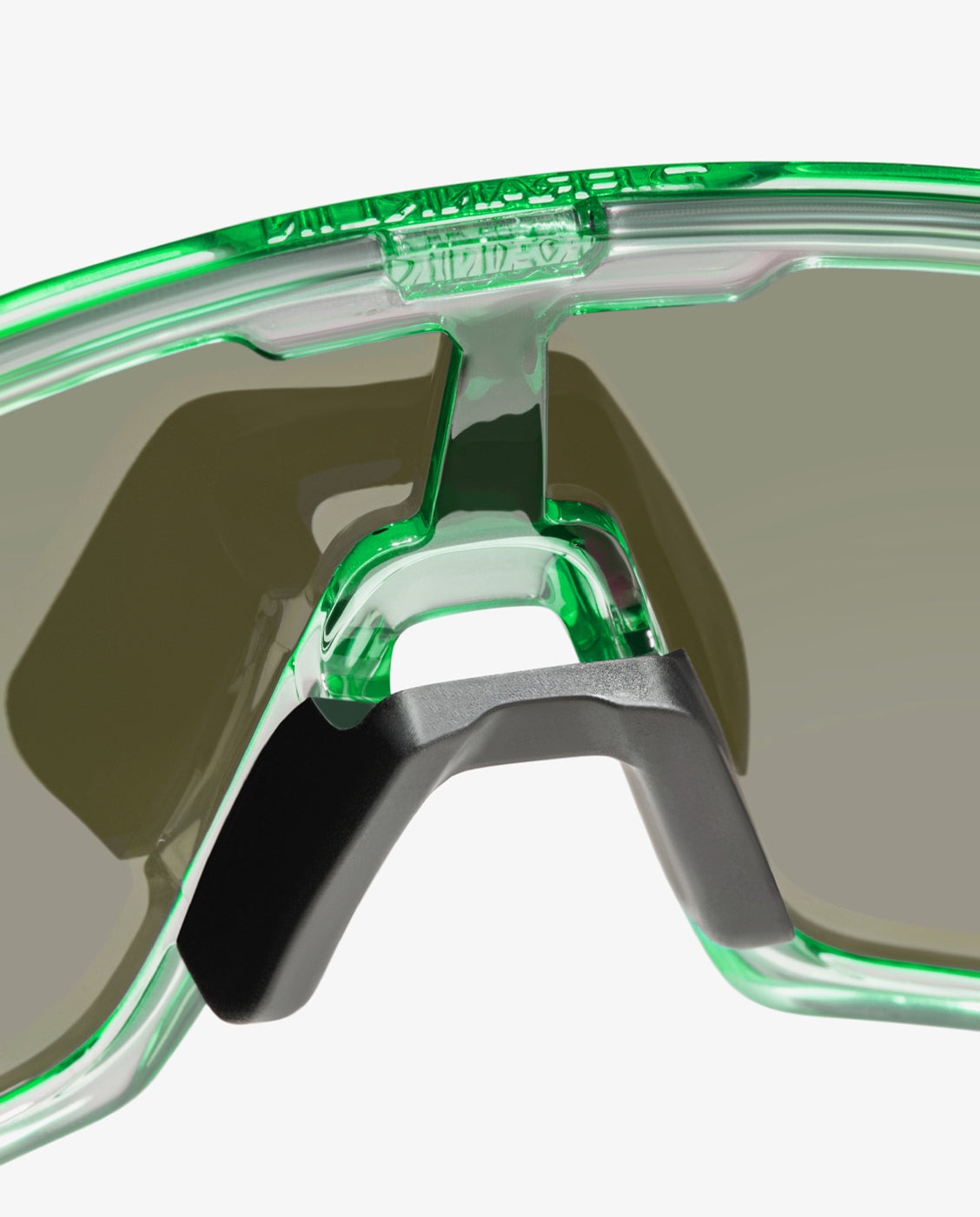 Gafas de sol unisex con forma envolvente wind - D.Franklin - Verde Verde-4