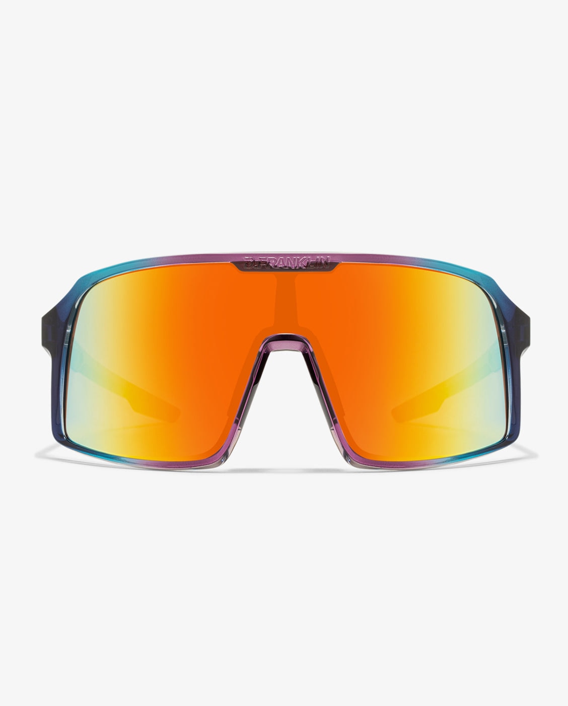 Gafas de sol unisex con forma envolvente wind - D.Franklin - Morado Morado-1