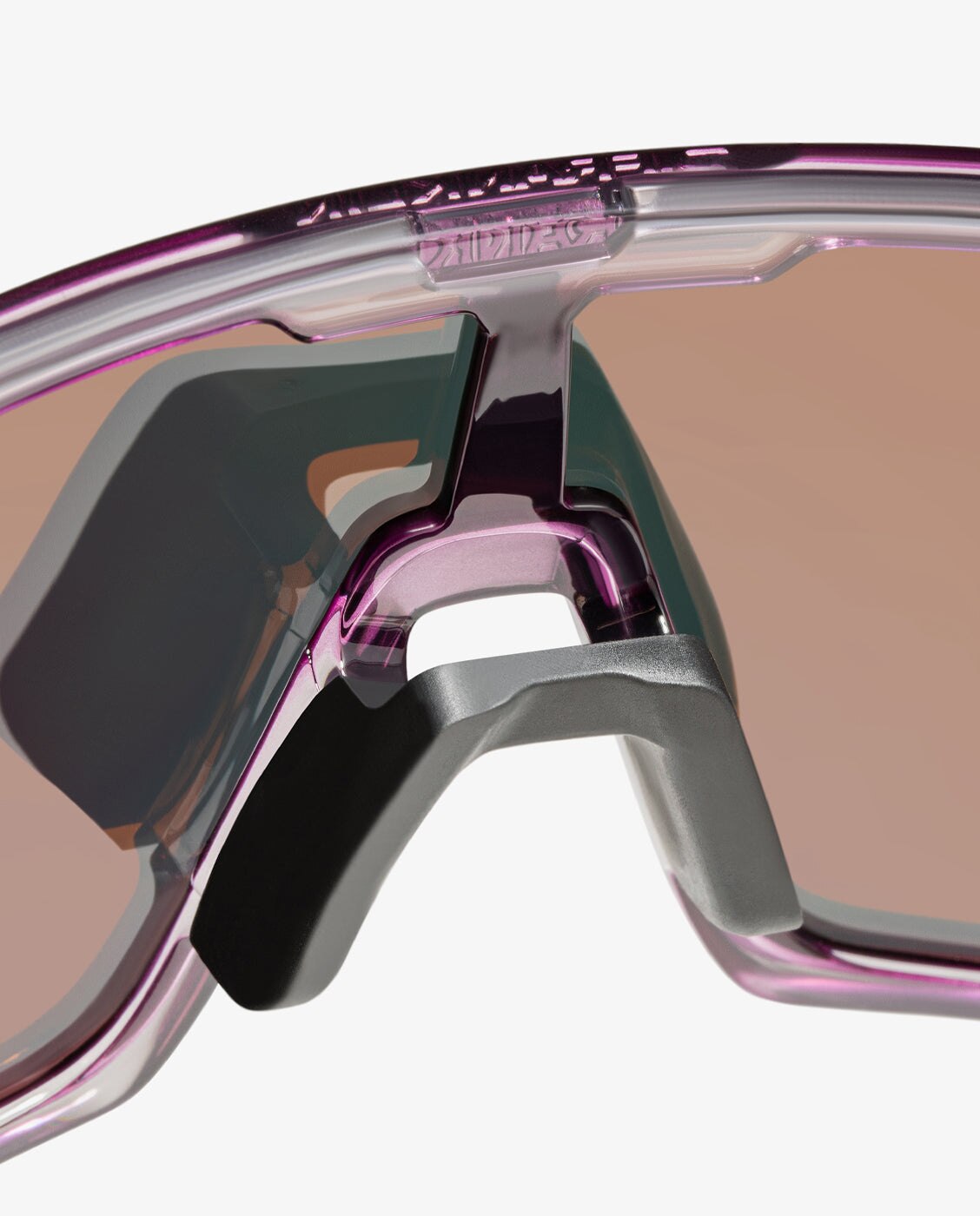Gafas de sol unisex con forma envolvente wind - D.Franklin - Morado Morado-4