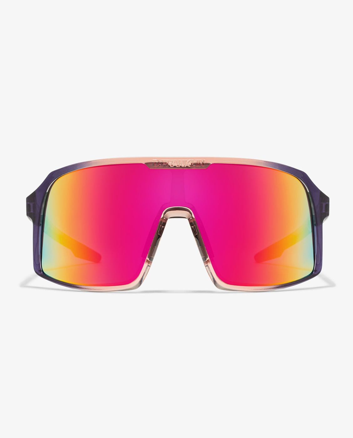 Gafas de sol unisex con forma envolvente wind - D.Franklin - Rosa Rosa-1