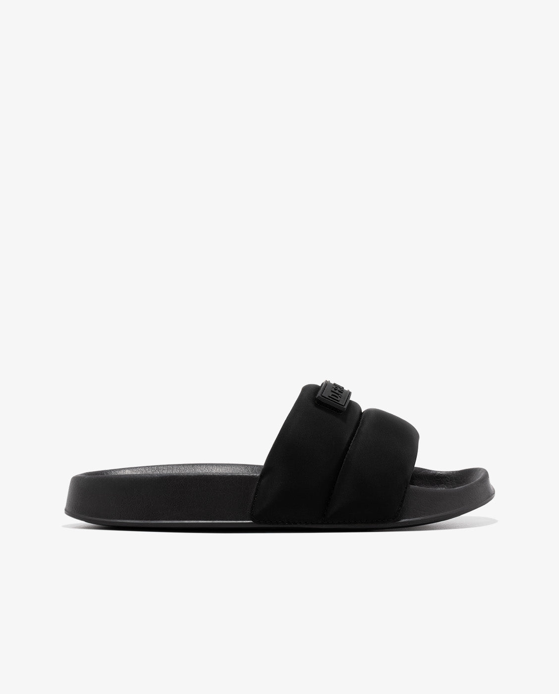 Chanclas estilo pala de mujer confeccionadas en eva con logo en la parte frontal - D.Franklin - Negro Negro-1